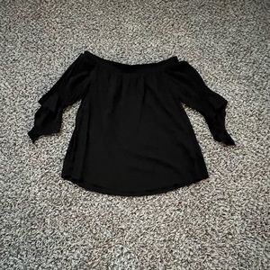 Express off the shoulder 3/4 sleeve (XS) NWOT